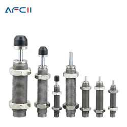 RB RBC Hydraulic Shock Absorber Adjustable Pneumatic Hydraulic Buffer RB0805 RB0604 with Cap RB0806 RB2015 RBC1412 RBC2015