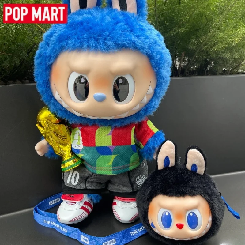 

POP MART 38cm The Monsters x FIFA Vinyl Doll World Cup Series Blind Box Labubu Cute Anime Figure Toys Mystery Box Birthday Gifts