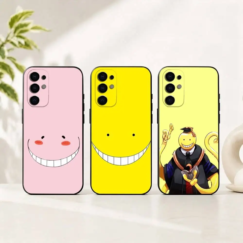 Anime A-Assassination C-Classroom-m Phone Case Black Silicone Soft For Samsung S25,S24,S21,S22,S23,S30,Ultra,S20,Plus,Fe,Lite