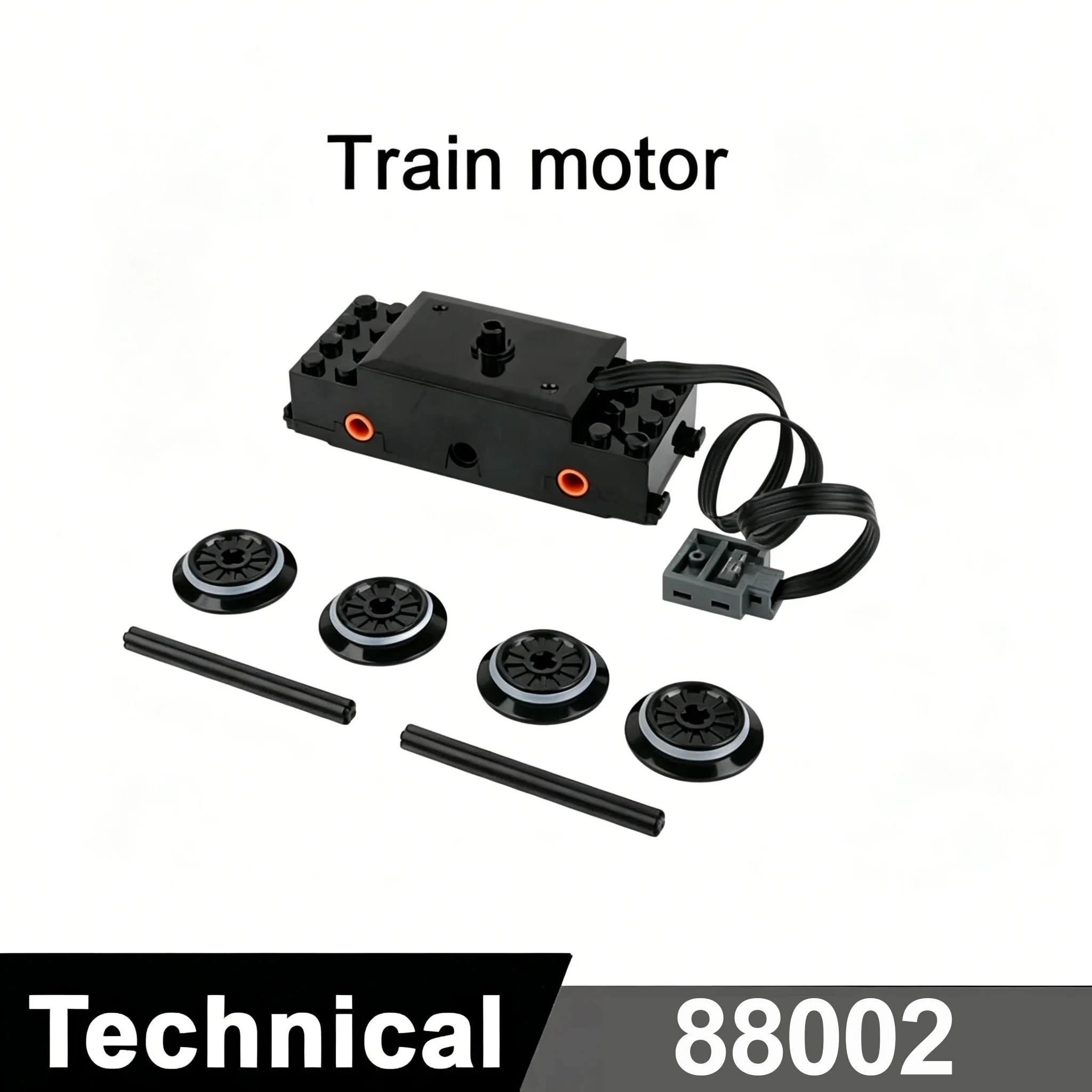 MOC Power Functions M/L/XL Motor Battery Box IR Remote Receiver for RC Car Robot Model Building Blocks Technical Modified Parts image 5