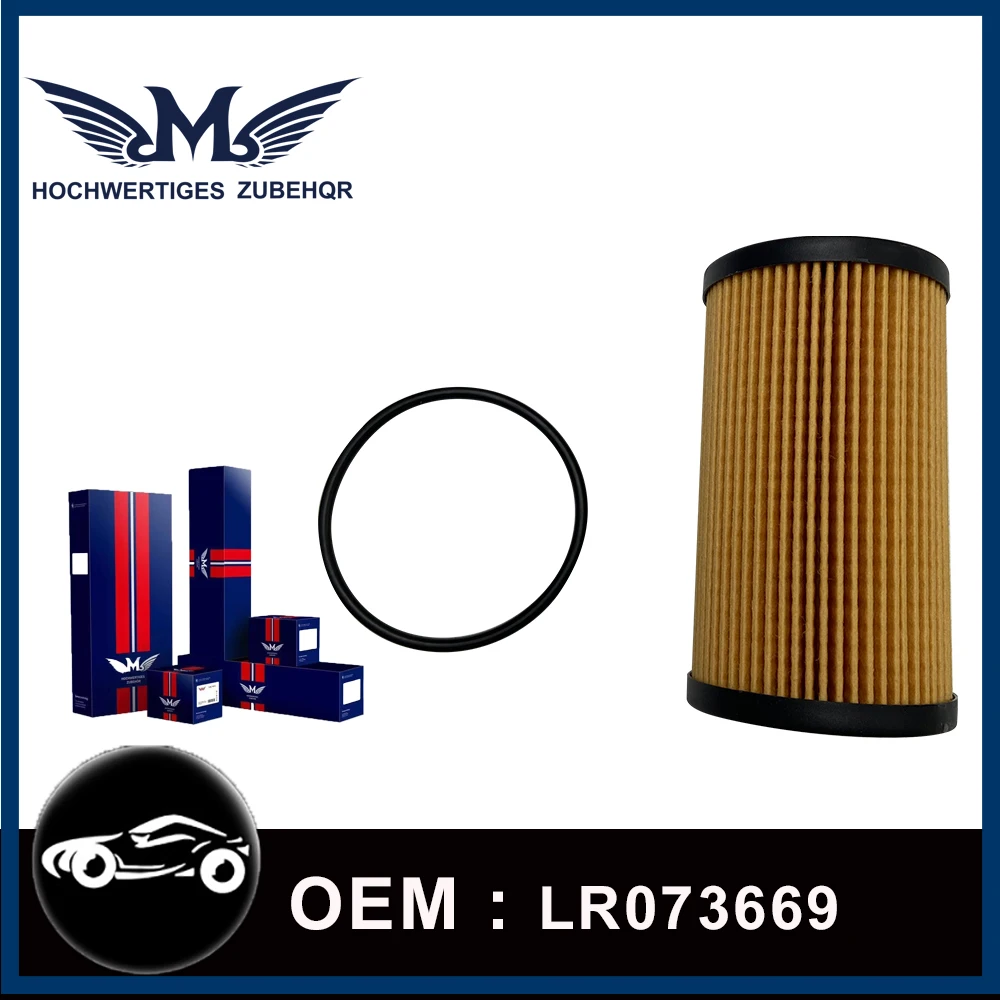 

2.0L PETROL DIESEL OIL FILTER & SEAL FOR LAND RANGE ROVER EVOQUE VELAR DISCOVERY 5 RR SPORT JAGUAR XF INGENIUM JDE37128 LR073669