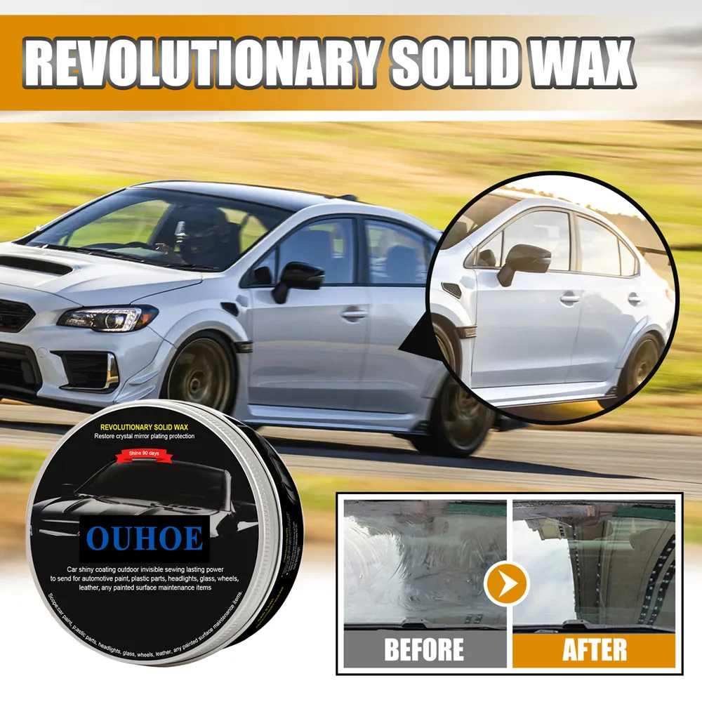 Car Wax Auto Scratch Remove Wax Crystal Coating Paint Car Polish Liquid Car Maintenance Tools Car Detailing Products