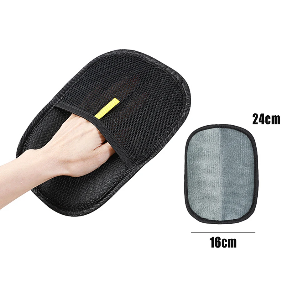 Electrostatic Pet Hair Removal Gloves Cat Hair Removal Brush Adhesive Gloves Cat Hair Comb Washing Hair Removal Grooming