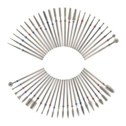 Diamond Nail Drill Milling Cutter For Manicure 3/32 Inch Cuticle Bit For Nail Drill Rotary Bits Cuticle Clean Accessories