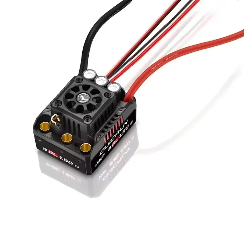 HOBBYWING QuicRun WP 8BL150 G2 Brushless ESC 3-6S 150A with LCD LED Program Card for 1/8 Scale RC Car Buggy Accessories