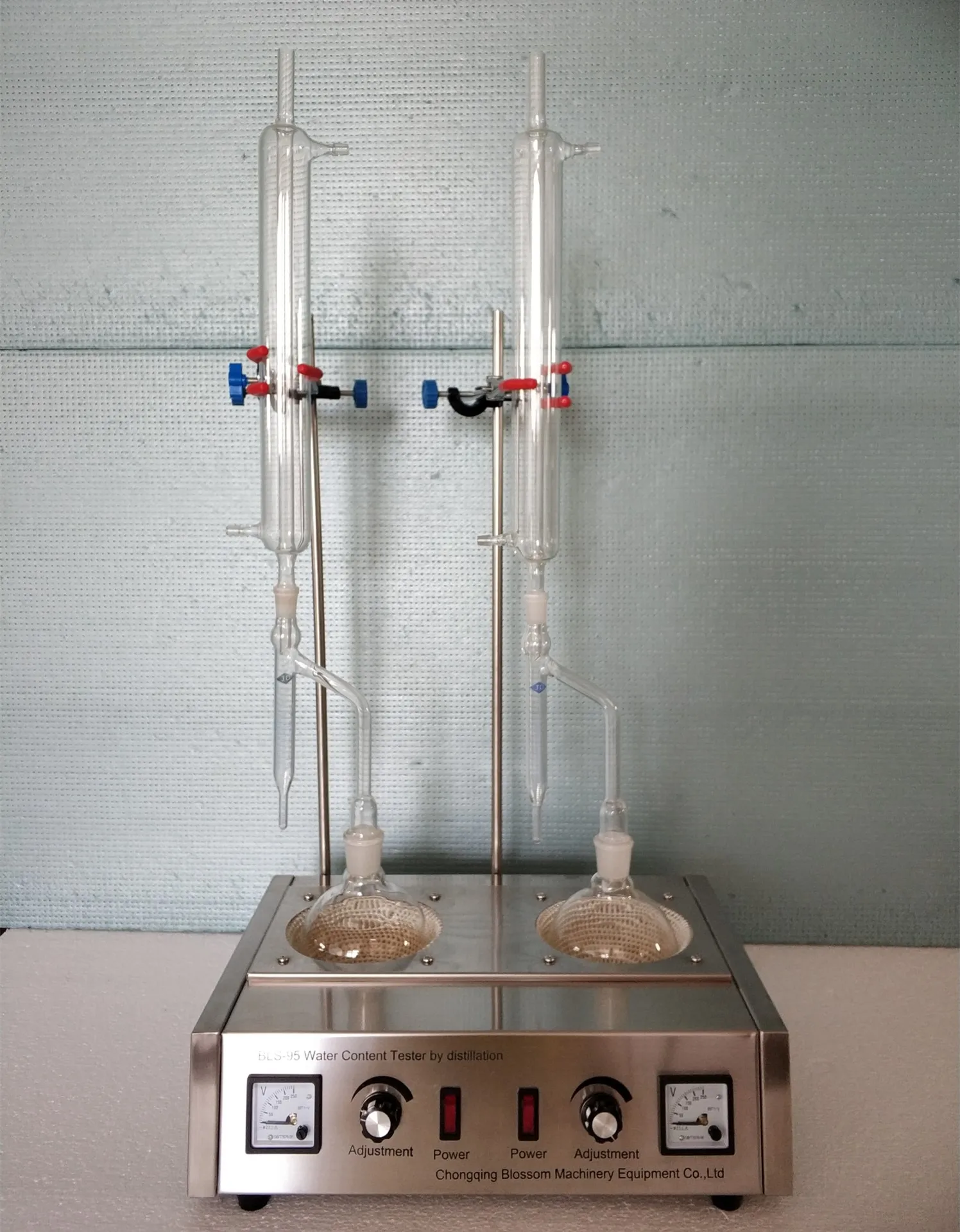 Crude Oil Distillation Apparatus ASTM D95 Dean Stark Apparatus for Water Content Measuring