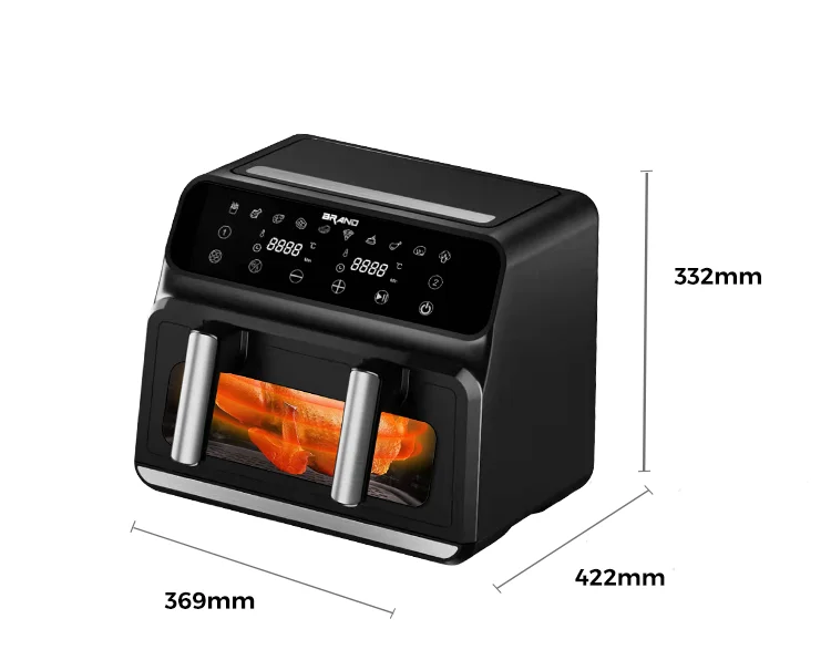Air Frier Digital Air Turkey Fryer 9L Digital French Fries Smart Air Fryer Wifi With Window