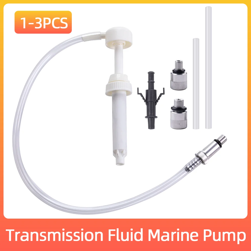 Marine Lower Unit Gear Oil Pump Gear Oil Transfer Pump Lower Unit Oil Drain Tool Set for Standard Quart Bottles Boat Accessories