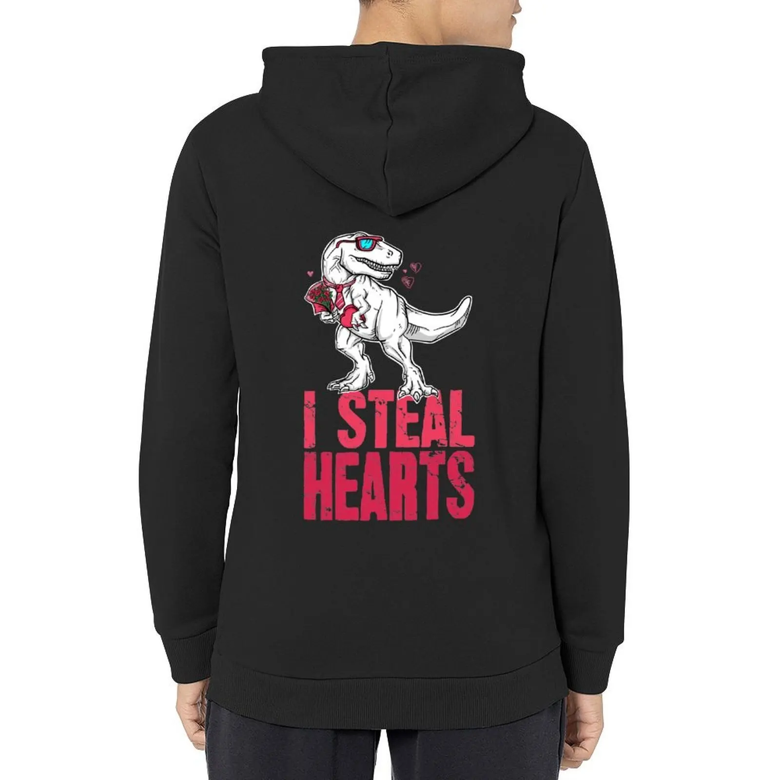 

I steal hearts dinosaur Hoodie autumn clothes men wear men clothing korean autumn clothes autumn hoodie