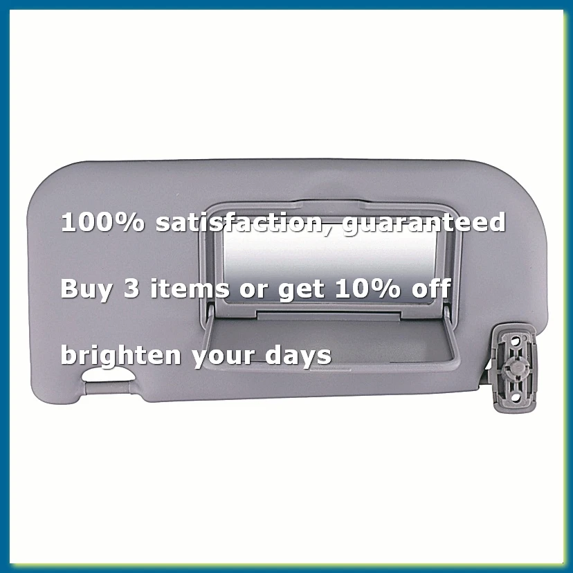 Car Front Left Side Sun Visor Cover for 2005-2010 Sunshade Make-Up Mirror