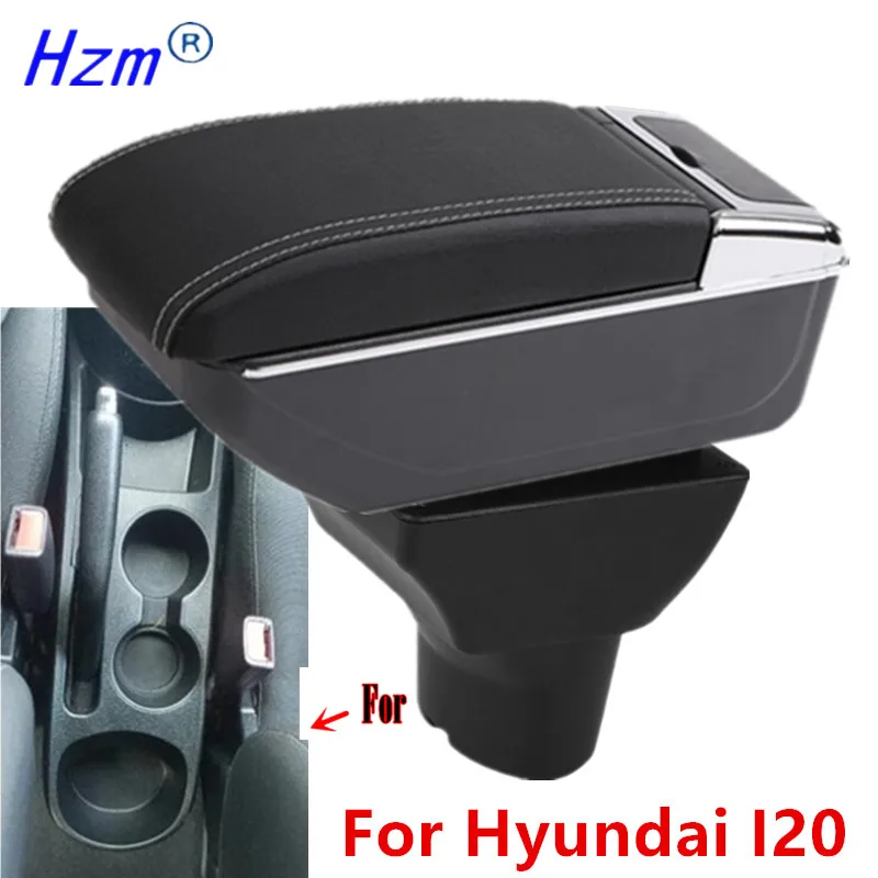 For Hyundai I20 Armrest Box For Hyundai I20 Car Armrest Center Storage box Interior Dedicated Retrofit parts Car Accessories