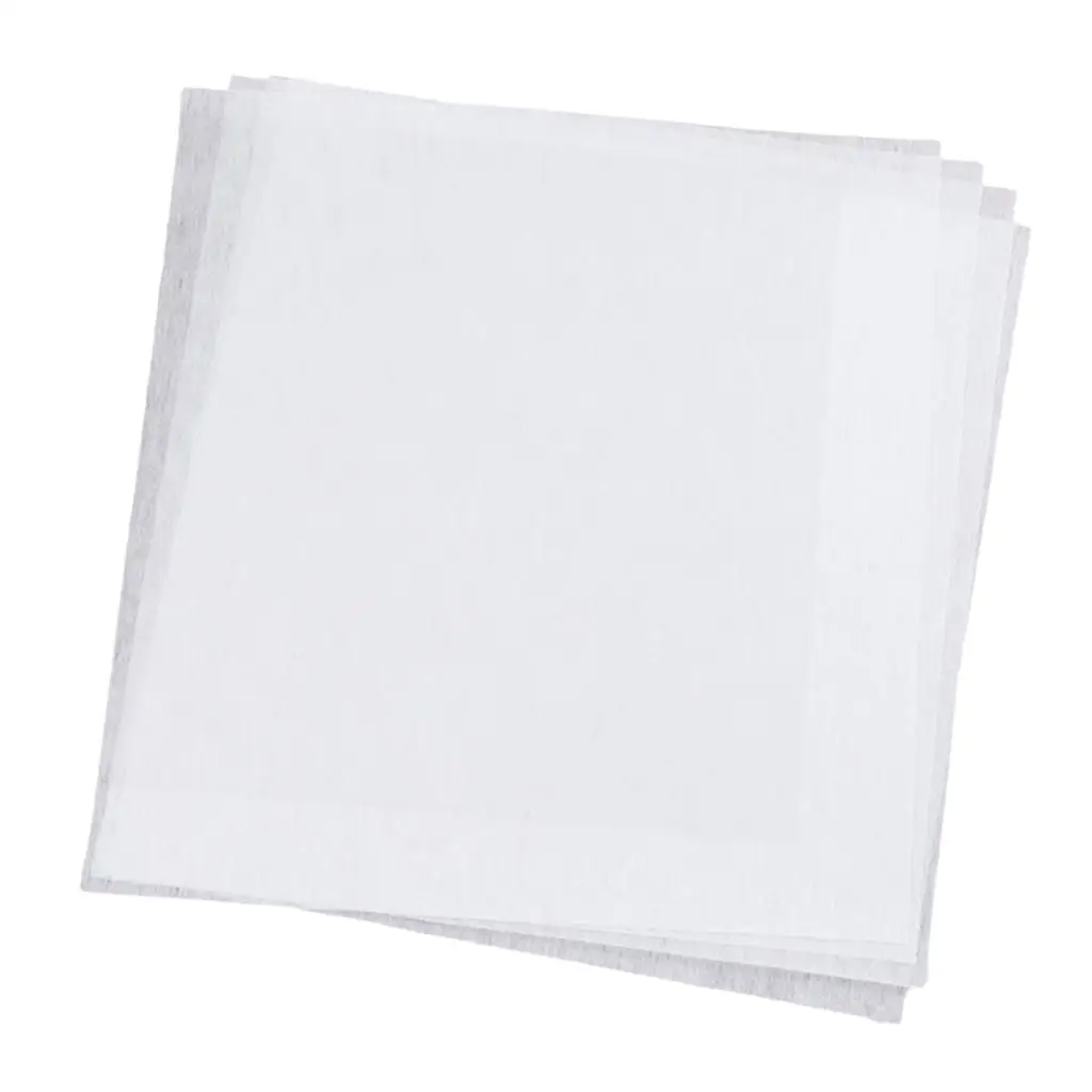 Water Soluble Embroidery Stabilizer Sheets 25x25cm Transfer Paper for Machine Embroidery Design Tracing