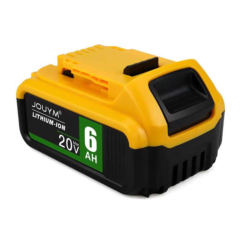 New Li-ion 6Ah  For Dewalt 20V Replacement Battery Compatible with DCB200 DCD DCD DCD Series Cordless Power Tools