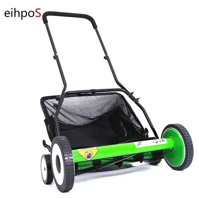 Multifunctional Hand-propelled Lawn Mower, Compact Household Electric Garden Grass Trimmer