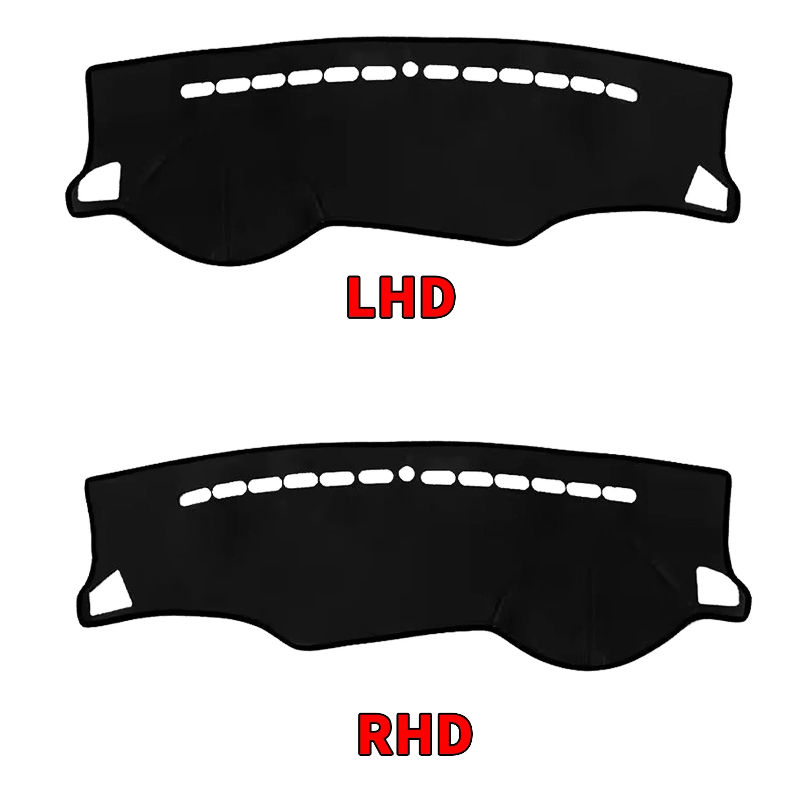 for KIA RIO 2 2005-2009 New Pride Rio5 RIO2 JB ​​Car Dashmat Dashboard Cover Pad DashMat Sunshade Protective Carpet Accessories
