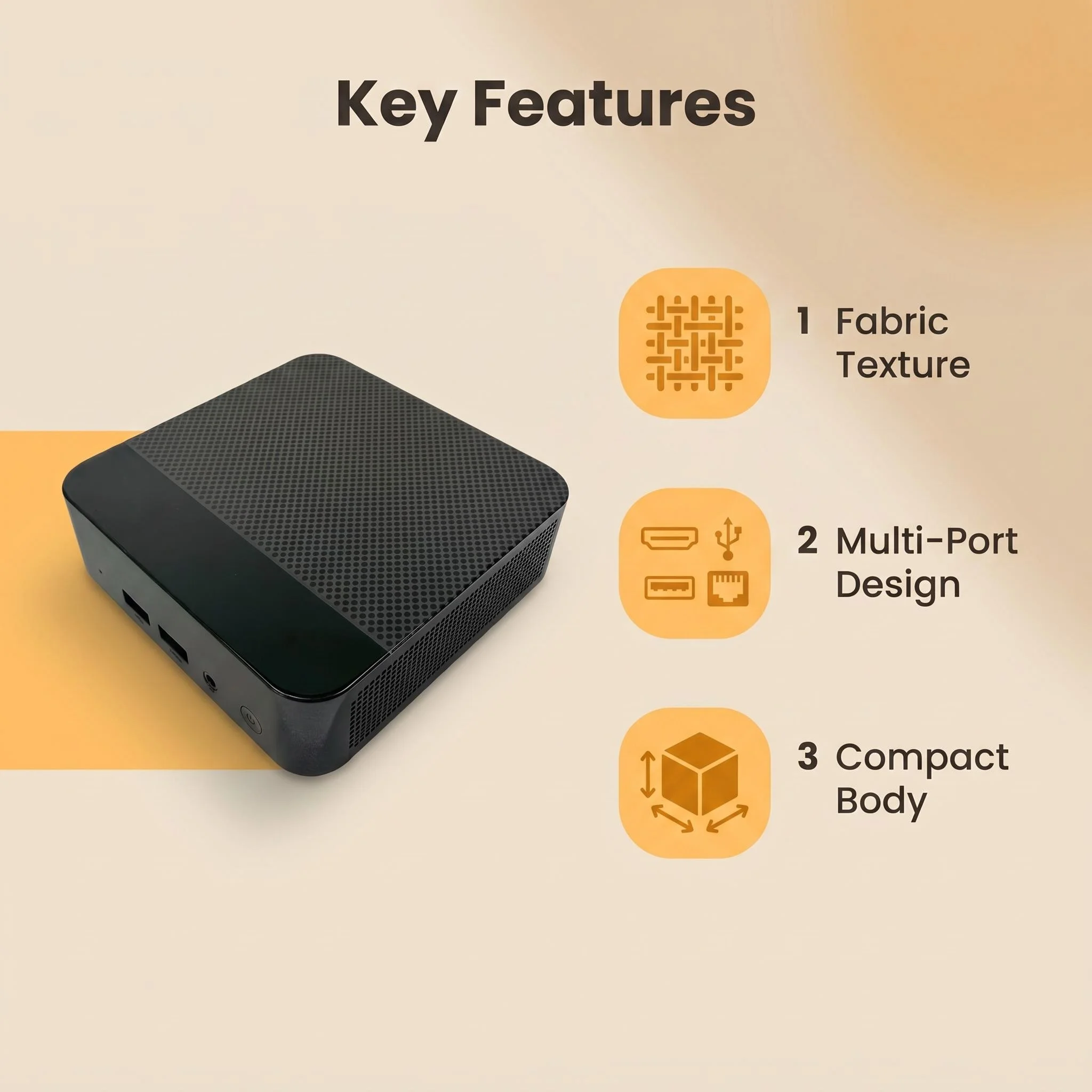 Intel i3 6006U Portable Host Micro 16GB DDR4 512GB NVMe SSD Triple 4K Video WiFi6 Silent Cooling Office Desktop Pro Max Computer
