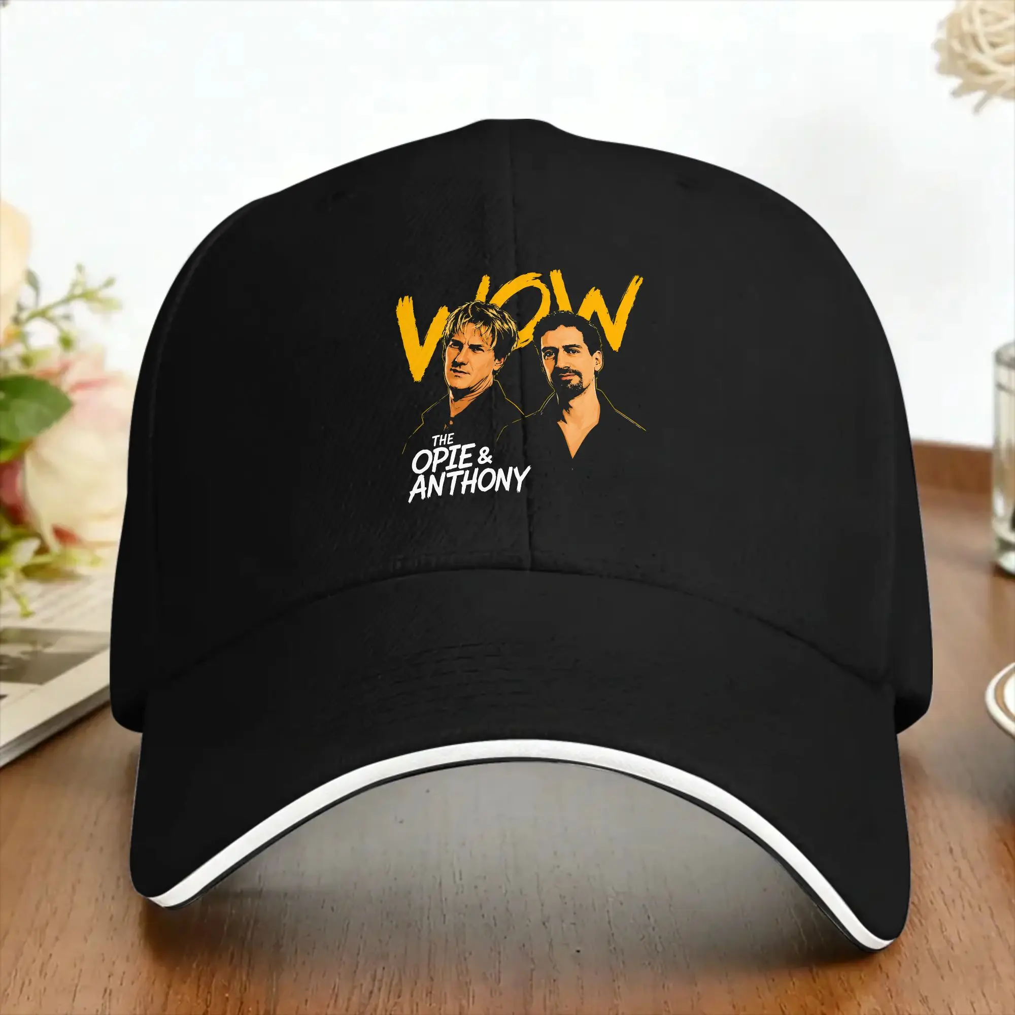 Opie And Anthony American Talk Show Radio Program Casual Baseball Cap  Outdoor Gym Trucker Hat Summer High Quality Baseball Caps