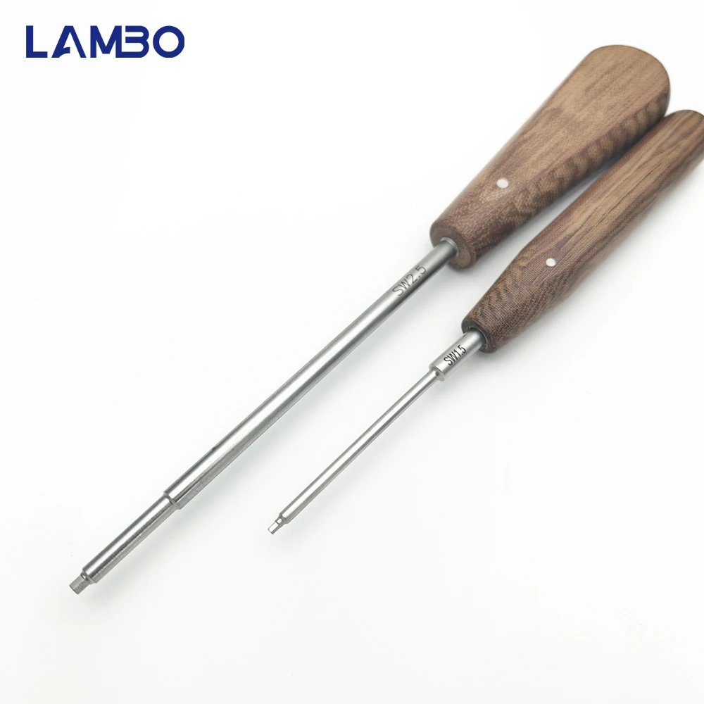 T4/ T6/ T8/ T10/T15 Stardrive Screwdriver, SW1.5/SW2.5Hexagonal screwdriver,Cross,Veterinaria Hand Tools,Orthopedic Instruments