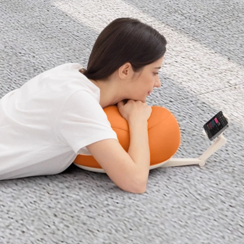 

Creative Gift Pillows Home Phone Holder Foldable 360 ° Rotatable Tablet Lazy Stand Desktop Smartphone Mount Throw Pillow Bracket