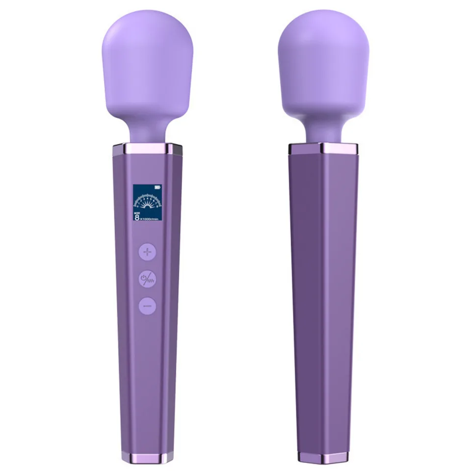 New 8-speed AV Personal Massager Wand For Women Rechargeable Intimate Foreplay Stimulator Waterproof Adult Sex Toy