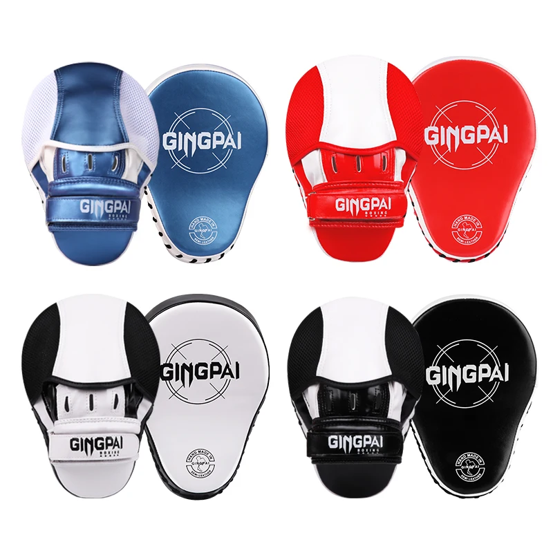 1pcs Boxing Hand Target MMA Martial Thai Kick Pad Kit Black Karate Training Mitt Focus Punch Pads Sparring Boxing Bags