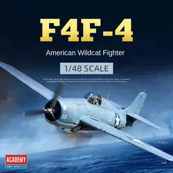 Academy AC12355 1/48  F4F-4 Wild Cat  Battle Of Midway Model Kit