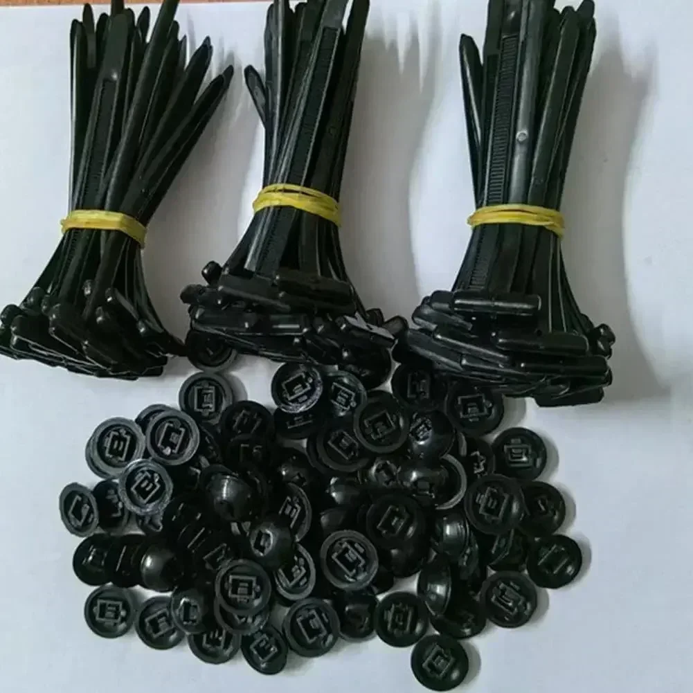 20/50/100Pc Nylon Universal Cable Tie Buckle Heavy Duty Self-Locking Nylon Zip Holder Multipurpose Plastic Cable Ties Motorcycle