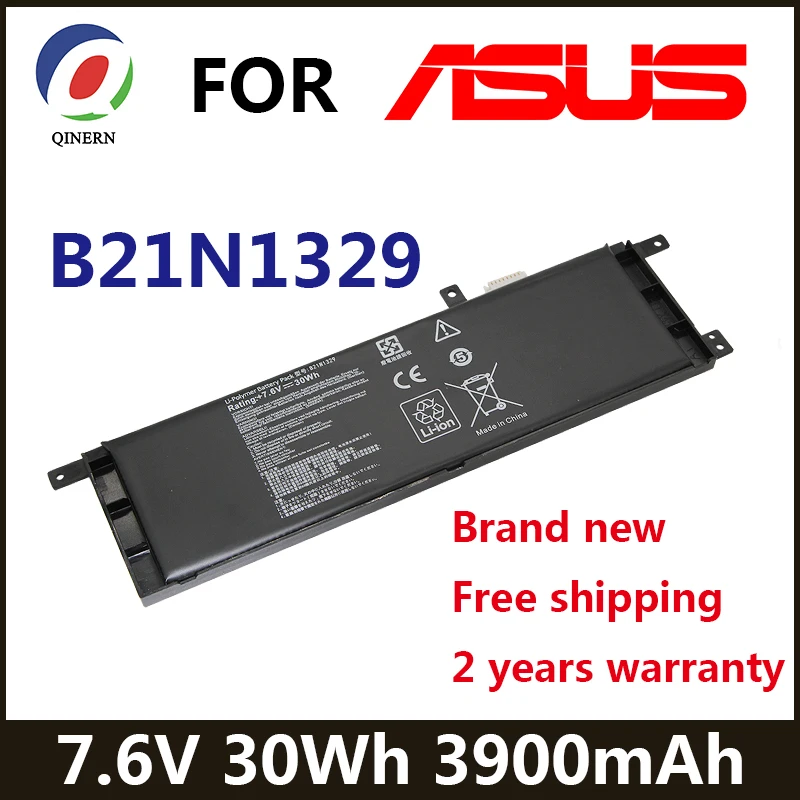 

B21N1329 7,6 V 30Wh Аккумулятор для ноутбука ASUS D553M F453 F453MA F553M P553 P553MA X453 X453MA X553 X553M X553B X553MA X403M X503M