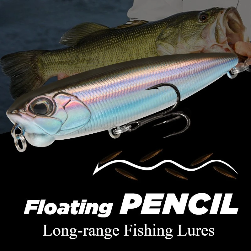 

Surface Series Long-Range Casting Z-Pattern Lure Artificial Lure Floating Pencil 6g / 14.4g / 20g Bass Lure