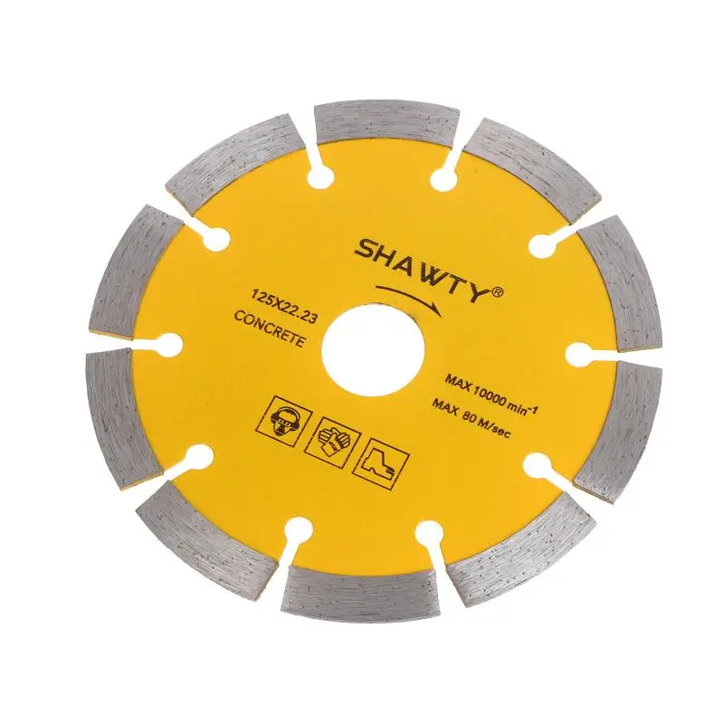 Yellow Sliver 125MM Diamond Disc Saw Blades Cutting Blade Disk For Angle Grinder Cutting Marble Ceramic Granite Concrete Wood