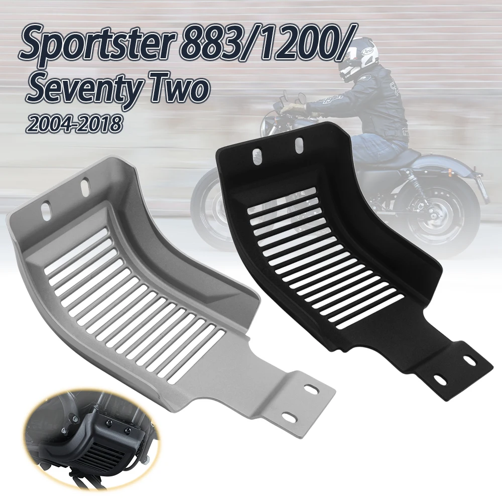 

For Sportster 883 1200 XL 48 2004-2018 Engine Skid Plate Motorcycle Chin Fairing Air Dam Spoiler Guard Protector Cover