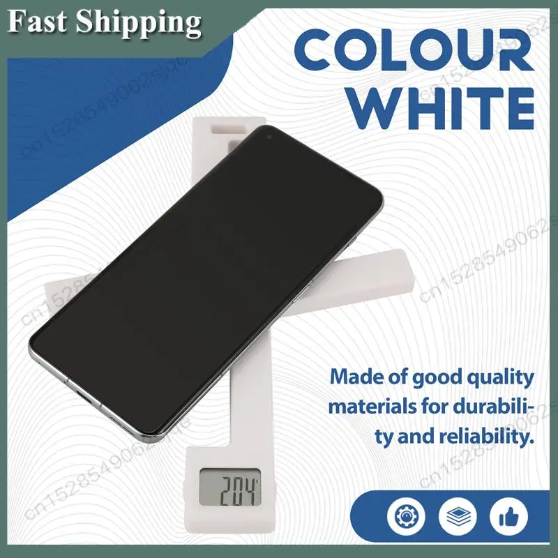 -ABKM Compact Folding Digital Kitchen Scale, Highly Accurate Foldable Portable Food Scale With Easy To Read LCD Display,White