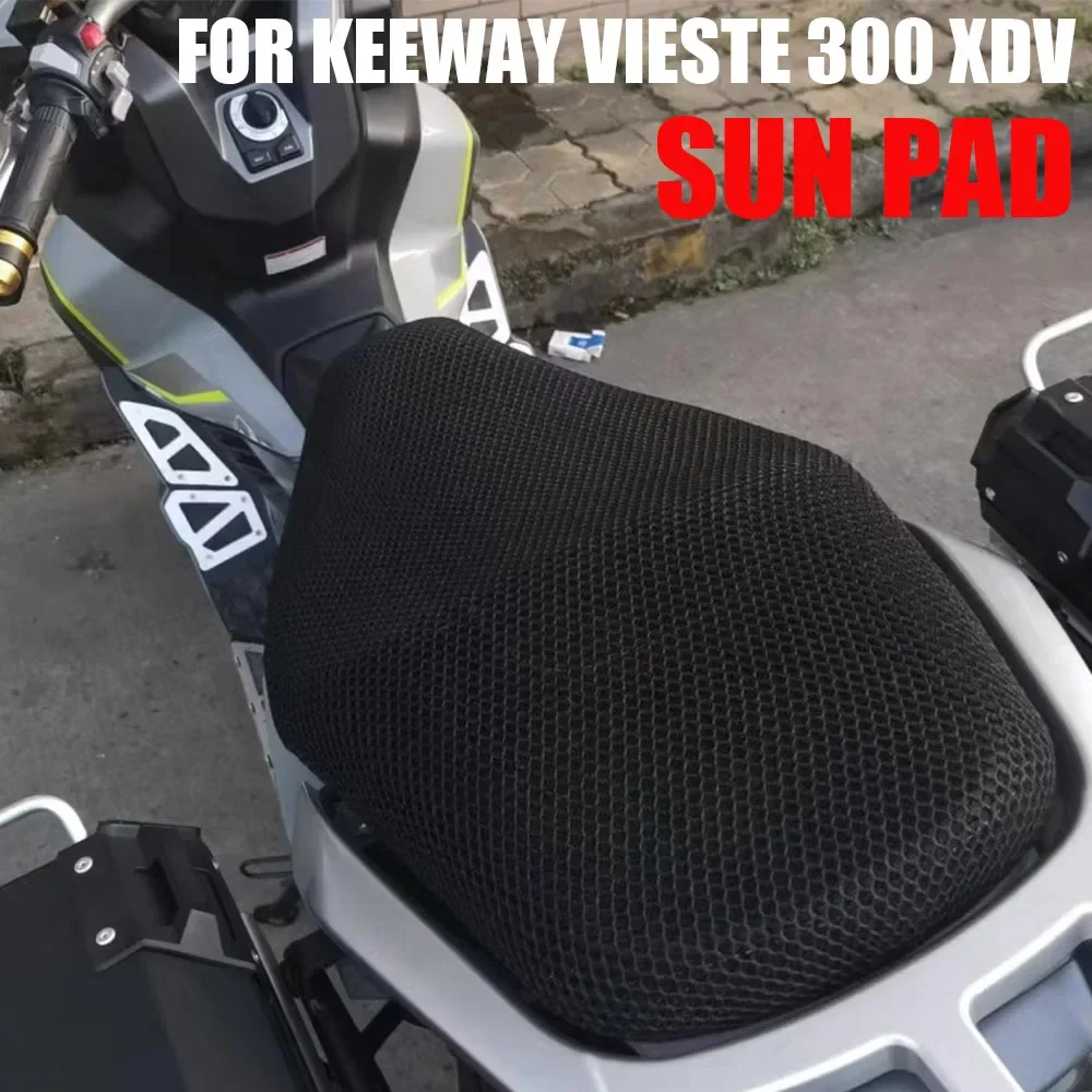 

Новинка, аксессуары для мотоциклов Keeway Vieste 300 XDV, теплоизоляционный чехол для сиденья, защитная подкладка, защита от солнца