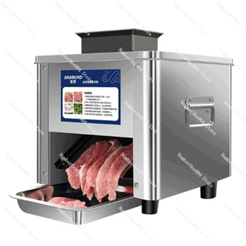 220V Multi-functional Meat Slicer Cutting Machine Stainless Steel Electric Slicer Vegetable Pork And Mutton Bone Saw Meat Cutter