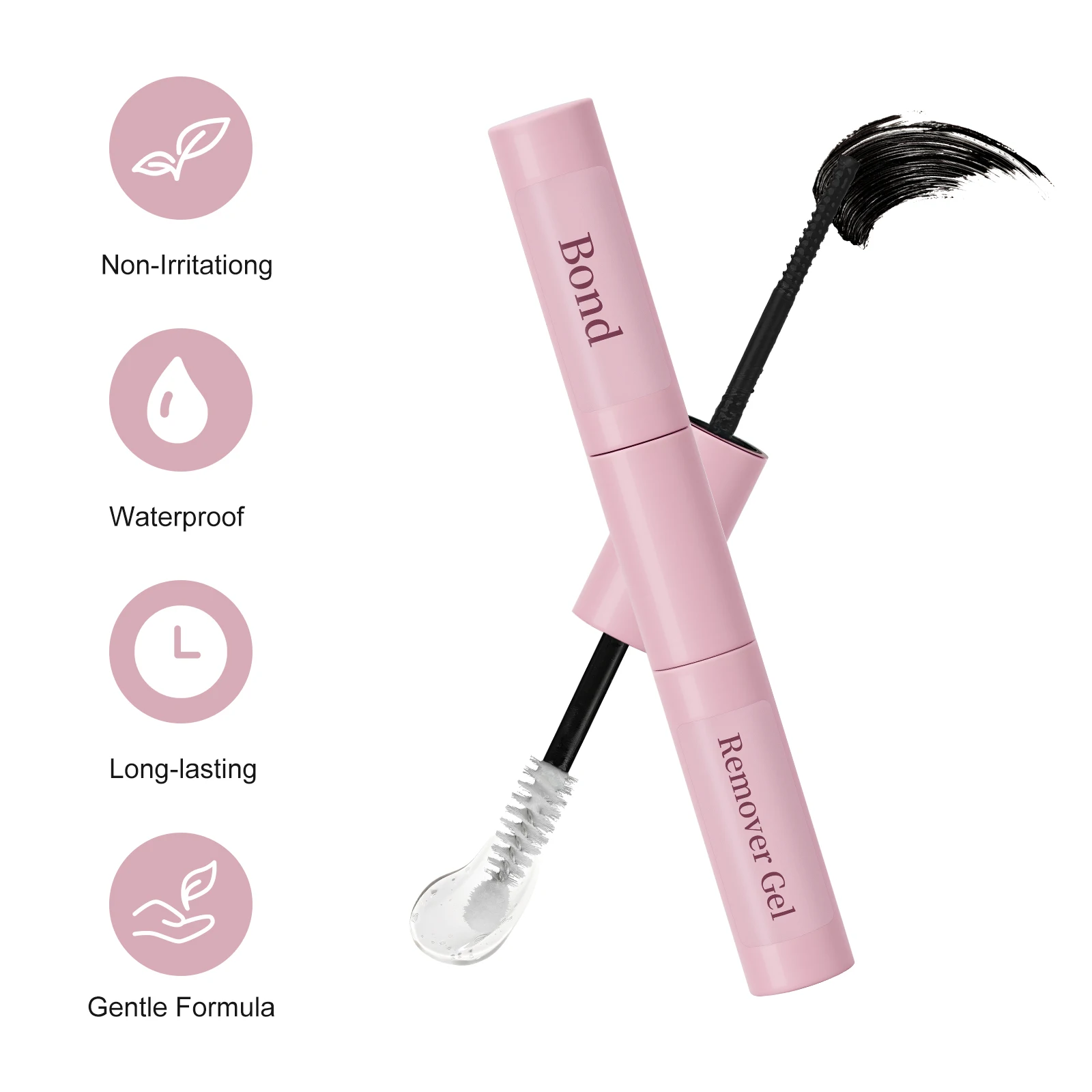 Iconsign Gel 2 in 1 per legare e rimuovere le ciglia, senza residui e non irritante, efficace di lunga durata, facile da trasportare e utilizzare per le donne