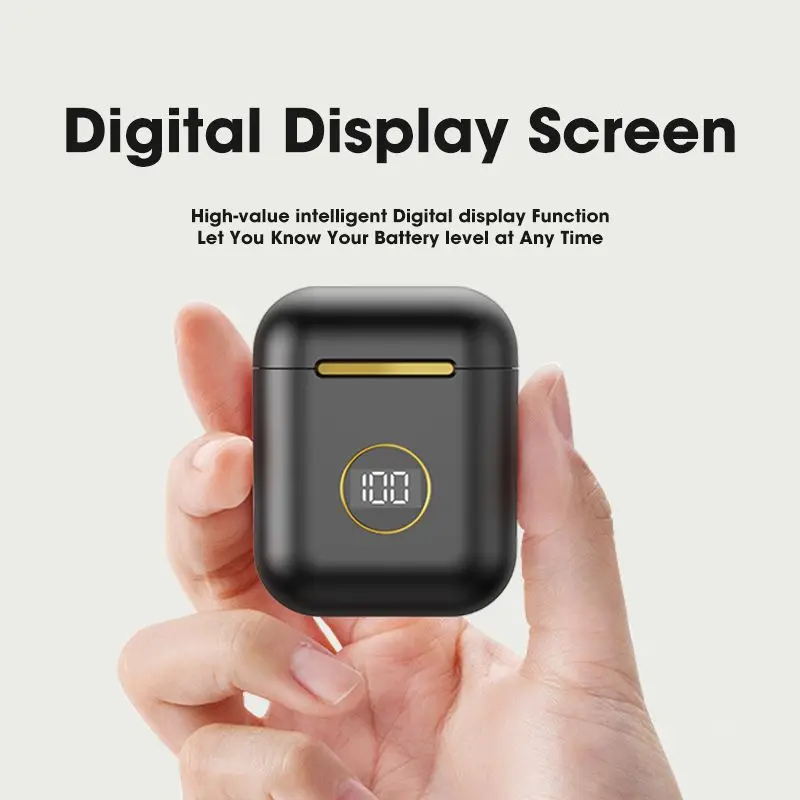 Niye TWS 무선 이어폰, 블루투스 헤드폰, 게임용 헤드셋, 스포츠 이어버드, 하이파이 스테레오 폰, 삼성 아이폰 터치 컨트롤