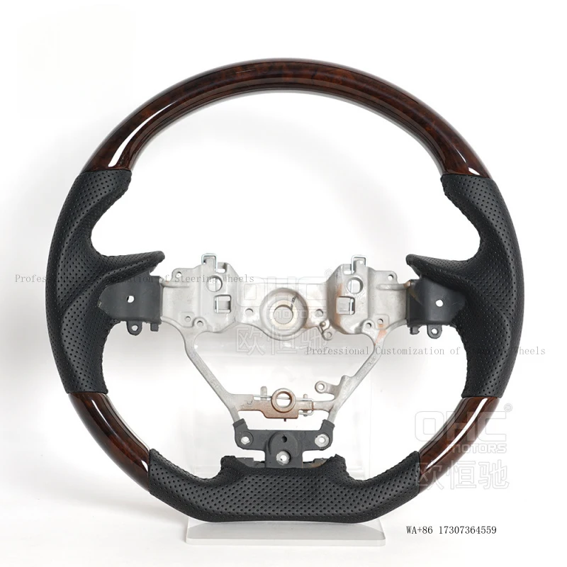 New  15-20 for Lexus ES RX LX steering wheel modification with vintage peach wood car steering wheel