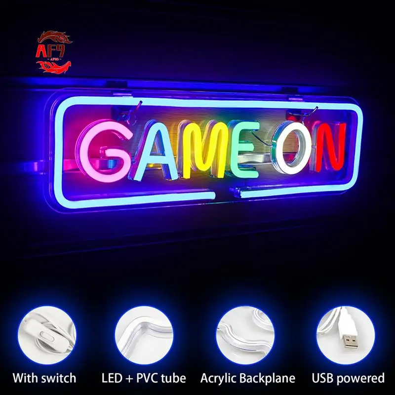 

AF90-Led Lighting For Wall Decor For Game Room Decor Teen Room Ambient Decorative Light USB Powered
