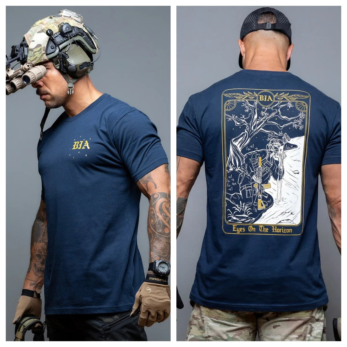 Eyes on The Horizon _ T-Shirt - Suitable for Sports Wear Pure Cotton