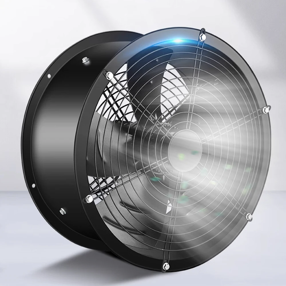 Ventilateur à flux axial à rotor externe à faible bruit pour cuisine, ventilateur de ventilation à grande vitesse, industriel, silencieux, type 2A, dédié, 220V