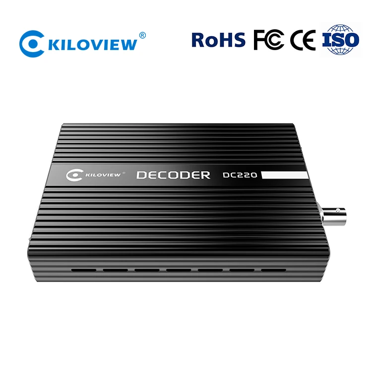 IP camera to sdi hdmi vga converter support rtmp rtsp rtp hls onvif video decoder