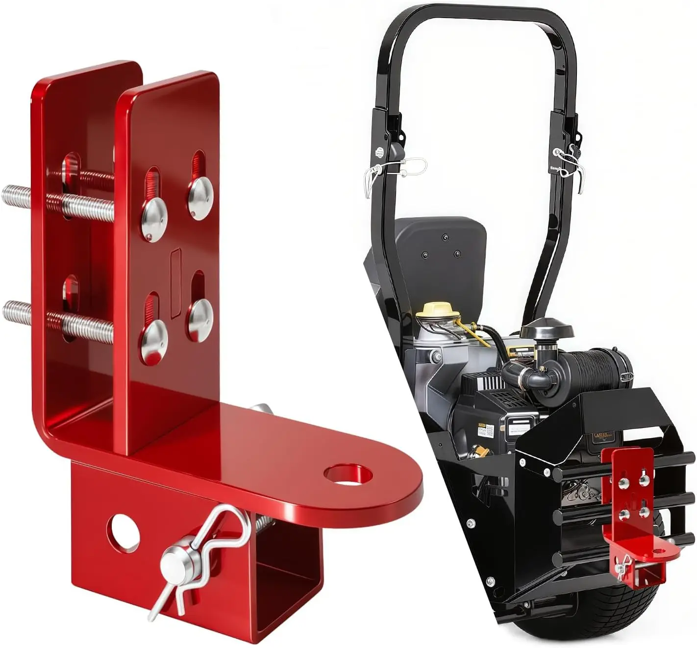 

Сцеп для прицепа газонокосилки, 2-дюймовый приемник, подходит для обозрения и простоты IS5100Z, IS2000Z, IS1500Z, IS500Z, IS600Z, IS700Z