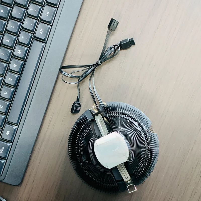 X99 وحدة المعالجة المركزية مبرد الهواء ARGB PC المعالج مروحة مشعاع ل إنتل 775 2011 1700 1200 1150 1155 1156 1366 X79 AM3 AM4 AM5 Ventilador