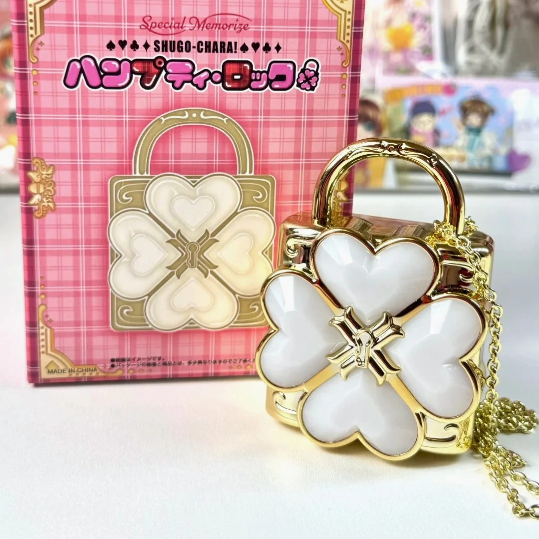 

Bandai Special Memorize Shugo Chara Heart Lock Amu Pendant Necklace Anime Cosplay Accessory Adult Collection Decorative Ornament