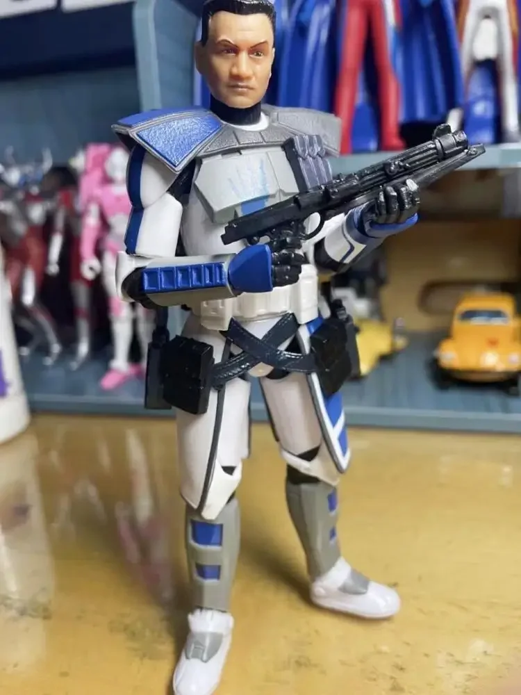 Original Star Wars Trooper Echo Action Figure Clone Pilot Hawk Anime Model The Clone Wars Toy 6-Inch-Scale Collectible Toys Gift