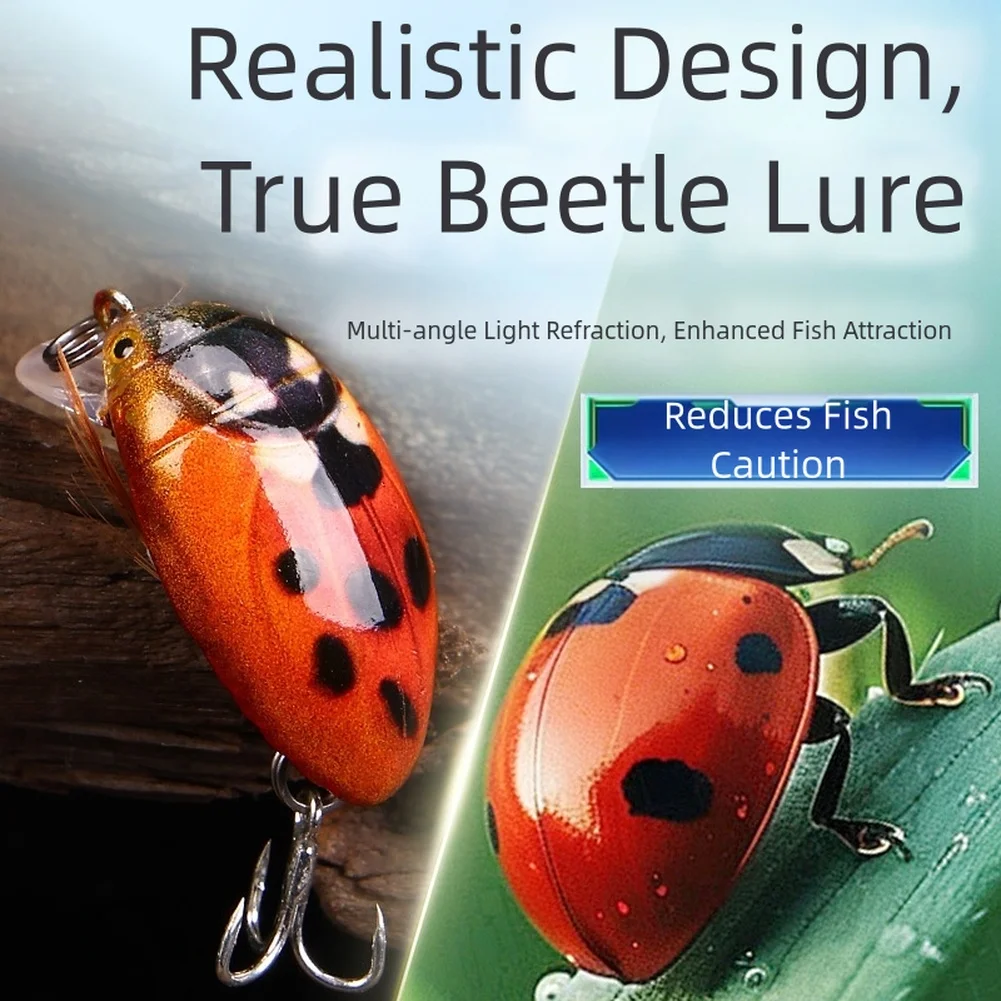 

Биомиметическая приманка для рыбы, ПВХ, 3D, реалистичные глаза, плавающая жесткая приманка со встроенным шумовым шариком для окуня, форели, детали приманки для жука