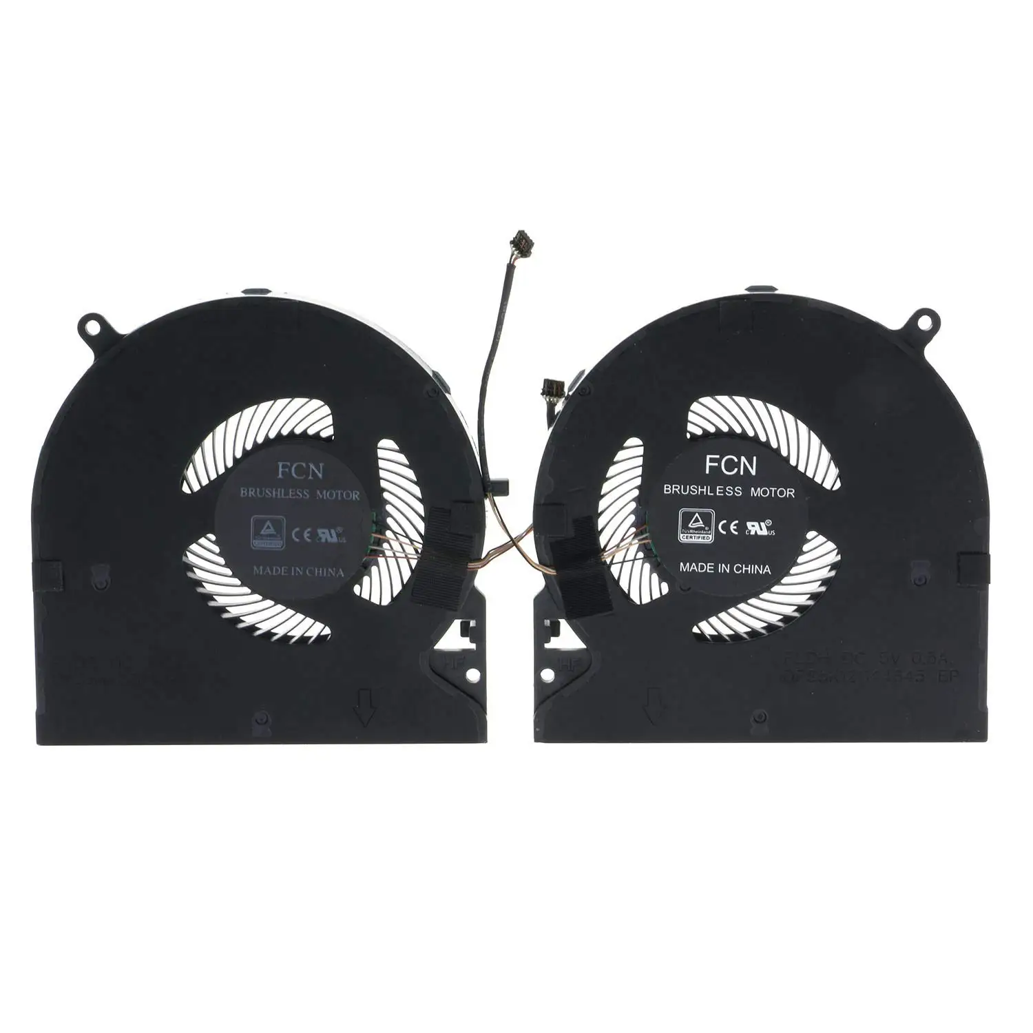 CPU & GPU Cooling Fan for Razer Blade 15 RZ09-0301 RZ09-03018E52 RZ09-03017EM2  FLD0 DFS5K123043635 FLDH DFS5K121144645
