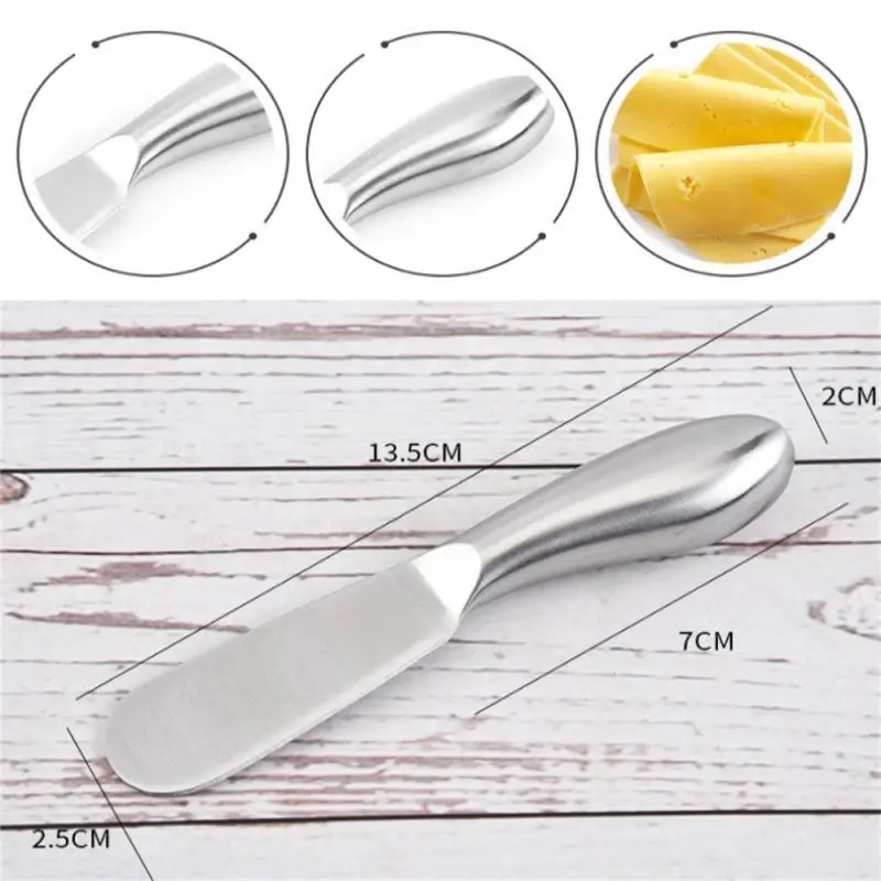 Multifunctional Cheese Butter Knife Cheese Tools Knife Stainless Steel Household Breakfast Bread Jam Knife Kitchen Gadgets