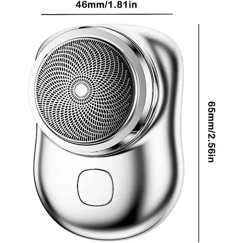Tragbare Reise Rasierer USB-Aufladung LED Power Display Mini wasserdichte Männer Elektro rasierer Fuß Haar Achsel Haarentferner