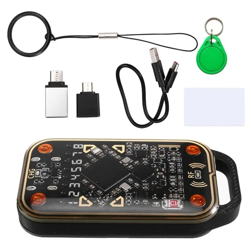 ab25-カメレオンウルトラv30-rfidスマートカードエミュレーター-uid-cuidキーチェーンカード